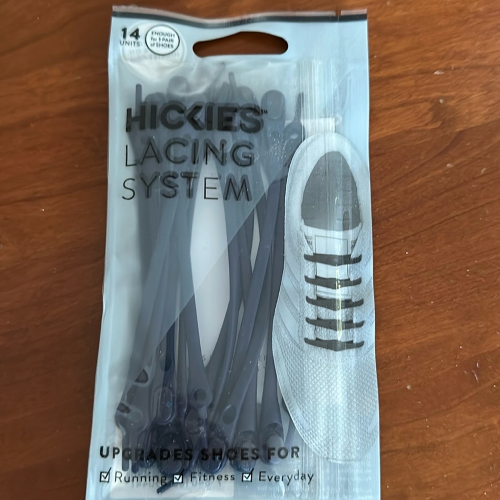 Navy Hickies Lacing System